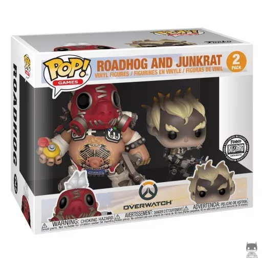 Figurine Funko POP Junkrat & Chopper (Skin Prisonnier) (Exclusive)