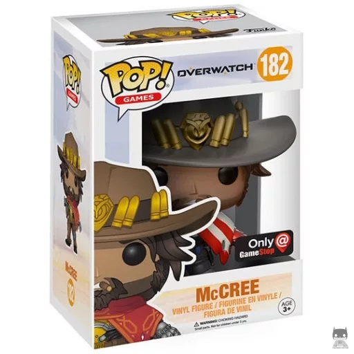 Figurine Funko POP McCree (USA) (GameStop)
