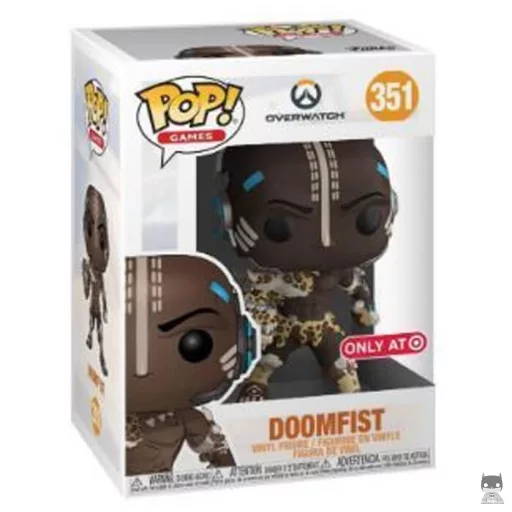 Figurine Funko POP Doomfist (Skin Leopard) (Target)