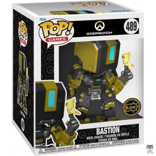 Figurine Funko POP Bastion (Metallic & Supersized) (Overwatch)