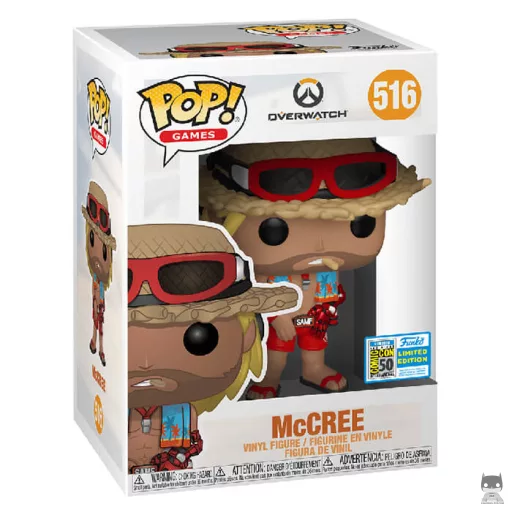 Figurine Funko POP McCree (Skin Sauveteur) (Overwatch)