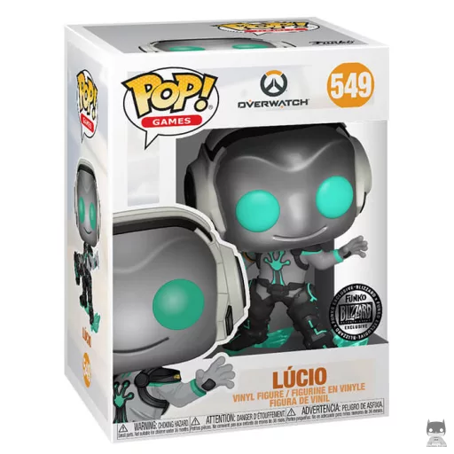 Figurine Funko POP Lúcio (Skin Amphibeat) (Overwatch)