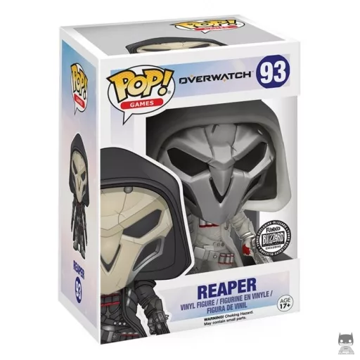 Figurine Funko POP Reaper (Blanc) (Overwatch)