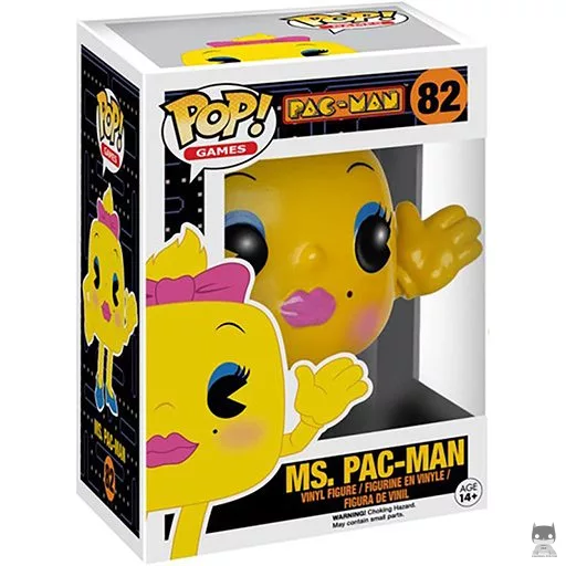 Figurine Funko POP Ms. Pac-Man (Pac-Man)