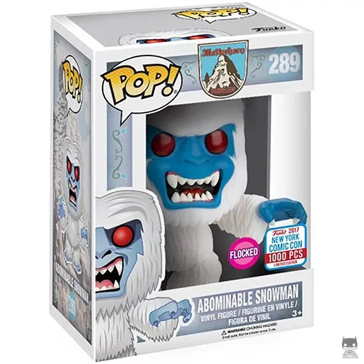 Figurine Funko POP L'Abominable Homme des Neiges (Flocked) (Pop! Vinyl)