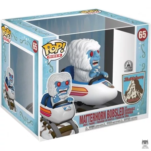 Figurine Funko POP Matterhorn Bobsled & L'Abominable Homme des Neiges (Parcs Disney)