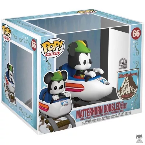 Figurine Funko POP Matterhorn Bobsled & Mickey Mouse (Exclusive)