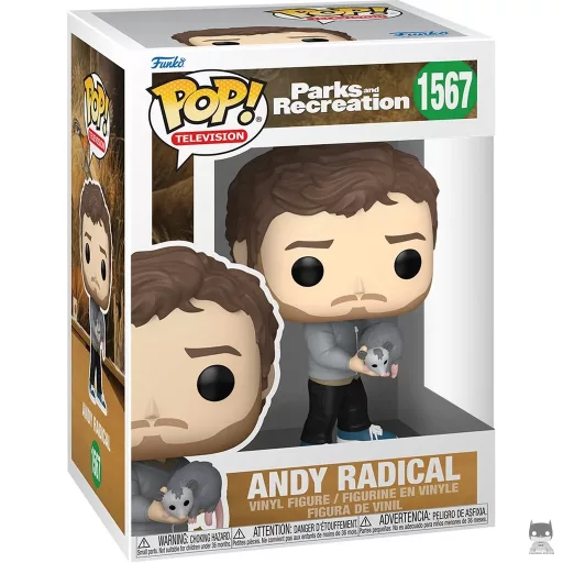Figurine Funko POP Andy Radical (Parcs et Loisirs)