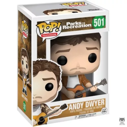 Figurine Funko POP Andy Dwyer (Parcs et Loisirs)