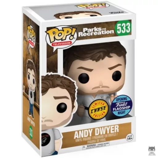 Figurine Funko POP Andy Dwyer (Chase) (Andy Dwyer)