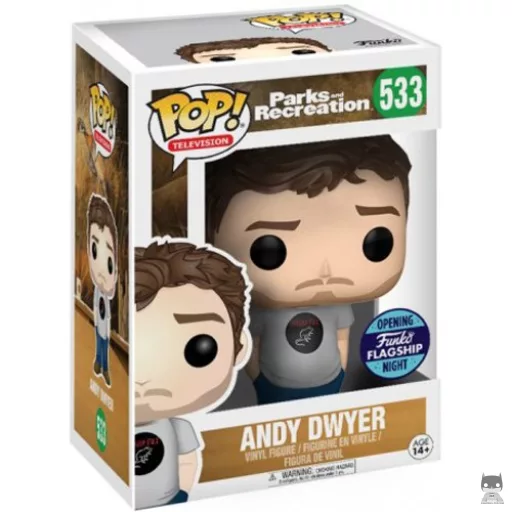 Figurine Funko POP Andy Dwyer (Parcs et Loisirs)