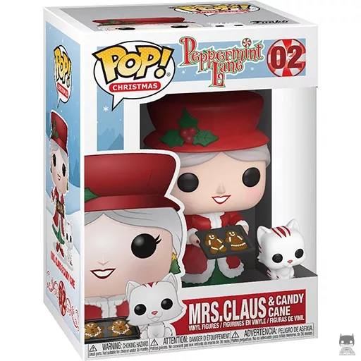 Figurine Funko POP Mère Noël & Candy Cane (Pop! Vinyl)