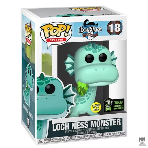 Figurine Funko POP Le monstre du Loch Ness (Glow in The Dark) (Nessie (monstre du Loch Ness))
