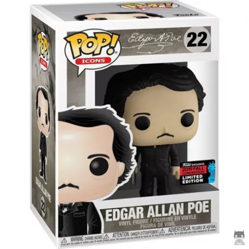 Figurine Funko POP Edgar Allan Poe (Exclusive)