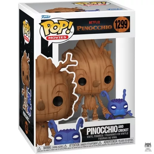 Figurine Funko POP Pinocchio & Cricket (Pinocchio (Netflix))