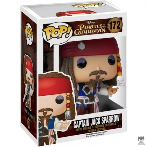 Figurine Funko POP Capitaine Jack Sparrow (Pirates des Caraïbes)