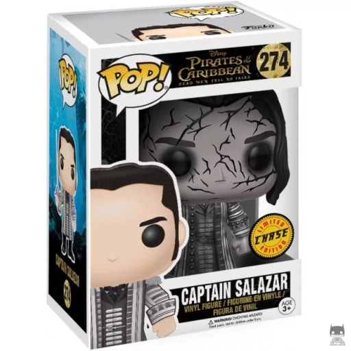 Figurine Funko POP Capitaine Salazar (Chase) (Pirates des Caraïbes)
