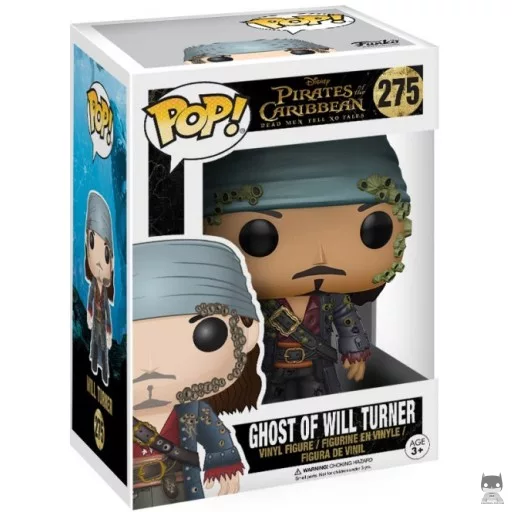 Figurine Funko POP Fantôme de Will Turner (Pirates des Caraïbes)