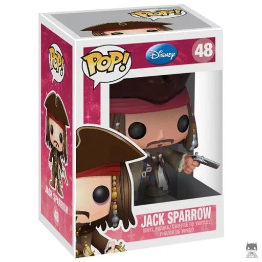 Figurine Funko POP Capitaine Jack Sparrow (Pop! Vinyl)