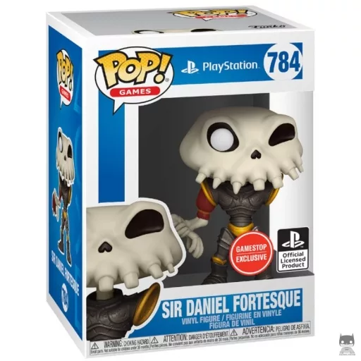 Figurine Funko POP Sir Daniel Fortesque (Metallic) (Metallic)