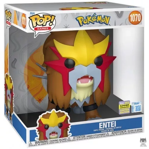 Figurine Funko POP Entei (SuperSized) (Pokémon)