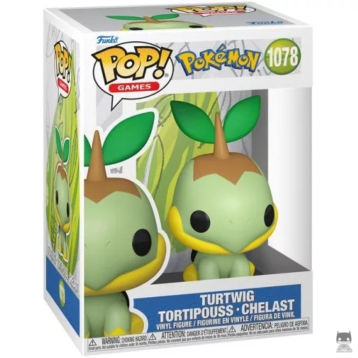 Figurine Funko POP Tortipouss (Pokémon)