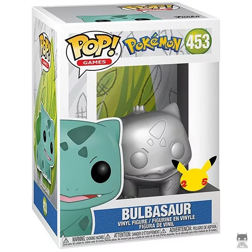 Figurine Funko POP Bulbizarre (Silver) (Pokémon)