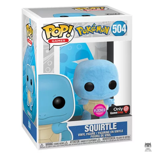 Figurine Funko POP Carapuce (Flocked) (GameStop)
