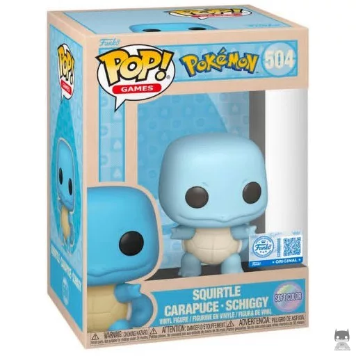 Figurine Funko POP Carapuce (Soft Color) (Pokémon)
