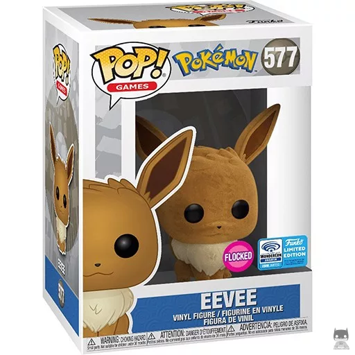 Figurine Funko POP Evoli (Flocked) (Pokémon)