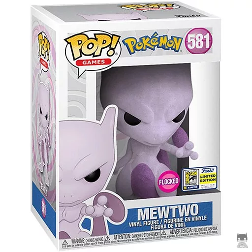 Figurine Funko POP Mewtwo (Flocked) (Pokémon)