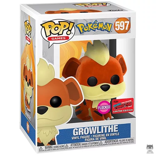 Figurine Funko POP Caninos (Flocked) (Pokémon)