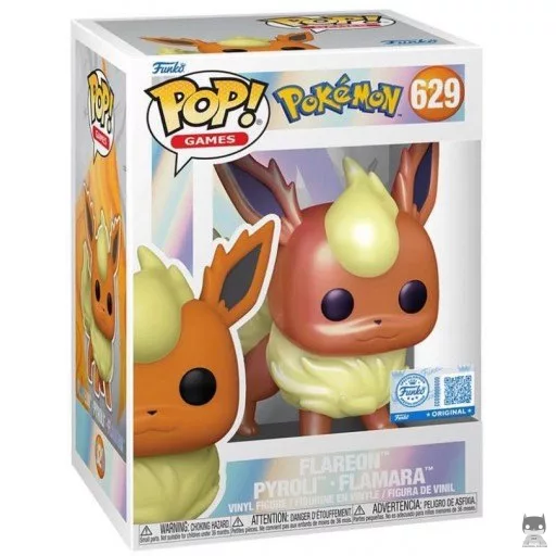Figurine Funko POP Pyroli (Nacré) (Pokémon)