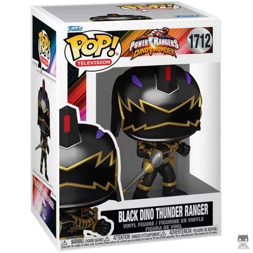 Figurine Funko POP Black Dino Thunder Ranger (Power Rangers)