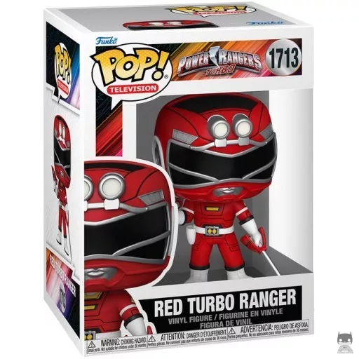 Figurine Funko POP Turbo Ranger Rouge (Power Rangers)