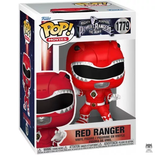 Figurine Funko POP Ranger Rouge (Power Rangers)