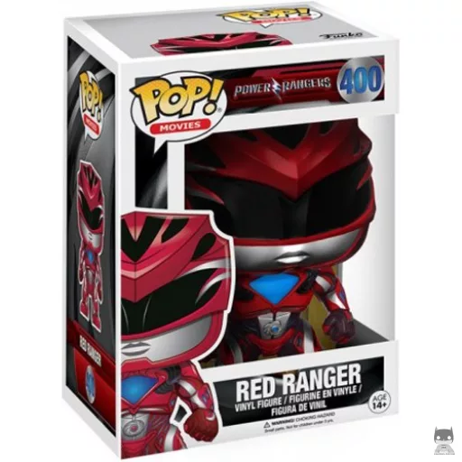 Figurine Funko POP Ranger Rouge (Power Rangers)