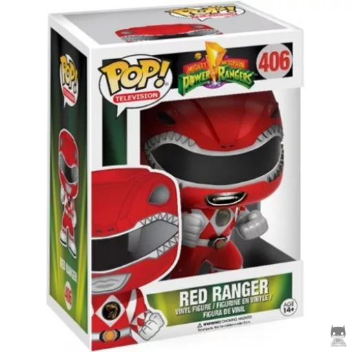 Figurine Funko POP Ranger Rouge (Ranger Rouge)