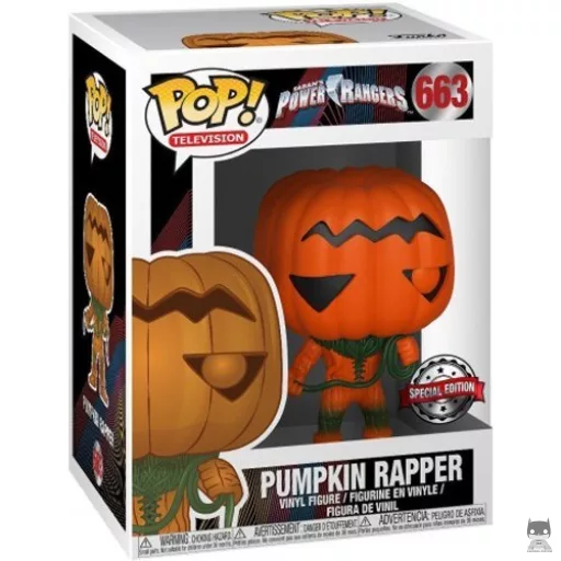 Figurine Funko POP Pumpkin Rapper (Power Rangers)