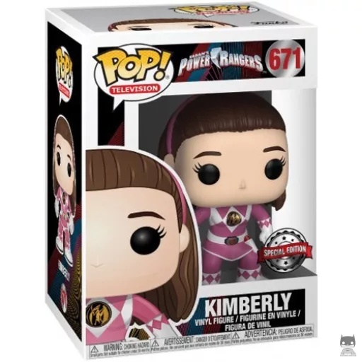 Figurine Funko POP Kimberly Ranger Rose (sans casque) (Power Rangers)