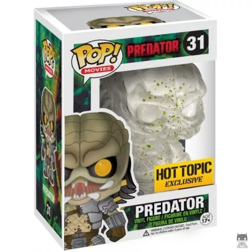 Figurine Funko POP Predator (Bloody & Translucent) (Predator)