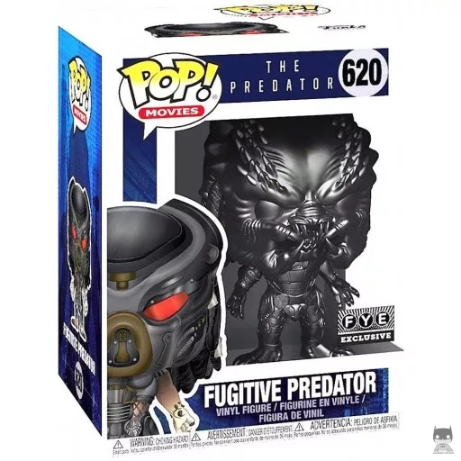 Figurine Funko POP Fugitive Predator (Chrome & Noir) (Predator)