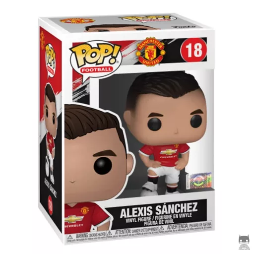Figurine Funko POP Alexis Sanchez (Manchester United) (Premier League (Championnat Anglais Football))