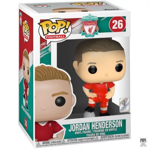 Figurine Funko POP Jordan Henderson (Liverpool) (Pop! Vinyl)