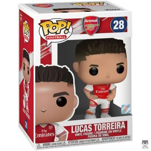 Figurine Funko POP Lucas Torreira (Arsenal) (Premier League (Championnat Anglais Football))