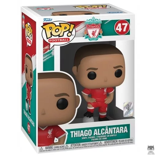 Figurine Funko POP Thiago Alcântara (Liverpool) (Thiago Alcântara)