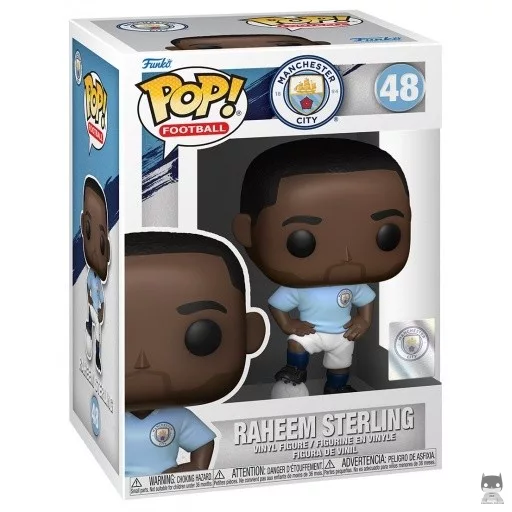 Figurine Funko POP Raheem Sterling (Manchester City) (Game Day 2021)