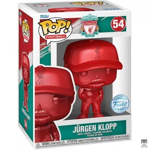 Figurine Funko POP Jürgen Klopp (Liverpool) (Metallic) (Premier League (Championnat Anglais Football))