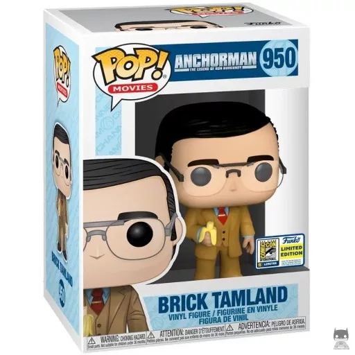 Figurine Funko POP Brick Tamland (Présentateur vedette : La Légende de Ron Burgundy)