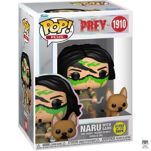 Figurine Funko POP Naru avec Sarii (Glow in the Dark) (Prey (Predator))